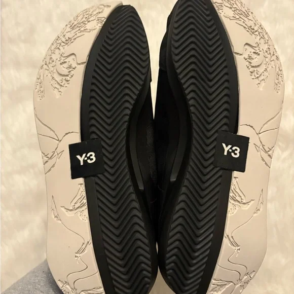 Black Designer Men's Sneakers - Picture 4 of 6